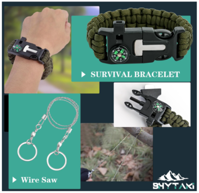 Survival Kits 37 in 1, Gifts for Men, Emergency Survival Gear and Equipment, Camping Hiking Outdoor Adventure Cool Gadgets - Image 4